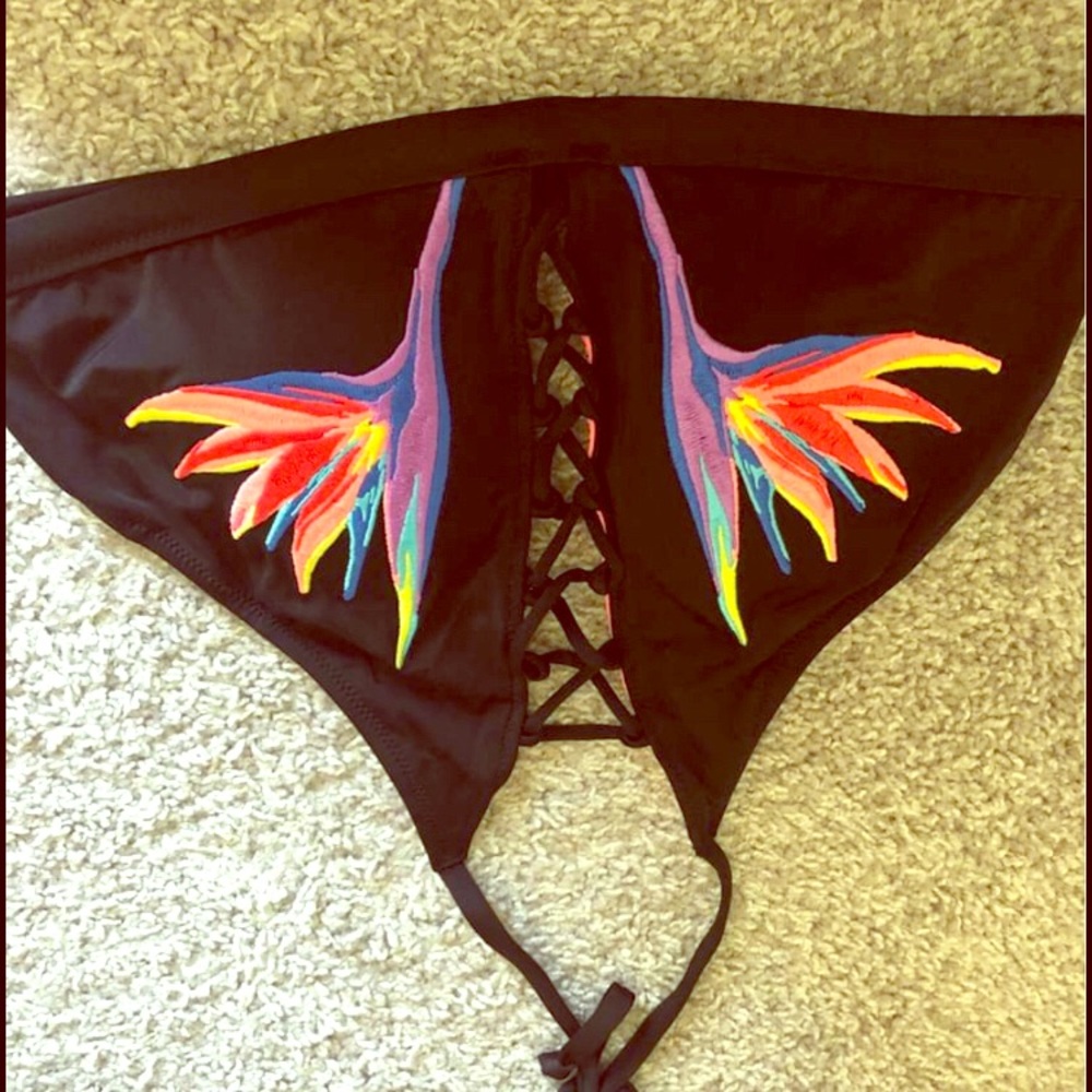 Halter neck bikini top new Victoria Secret Pink